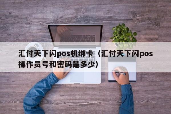 汇付天下闪pos机绑卡（汇付天下闪pos操作员号和密码是多少）