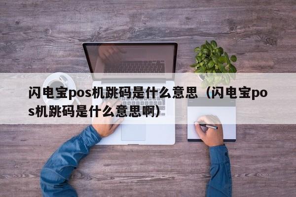 闪电宝pos机跳码是什么意思（闪电宝pos机跳码是什么意思啊）