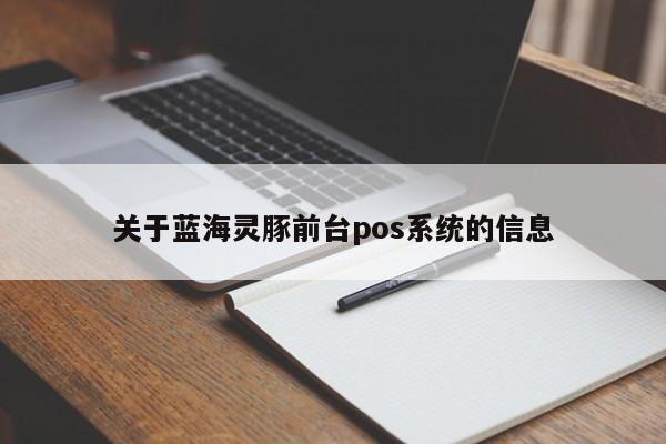 关于蓝海灵豚前台pos系统的信息