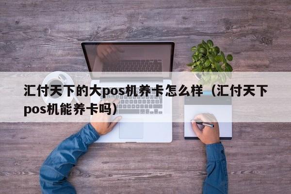 汇付天下的大pos机养卡怎么样（汇付天下pos机能养卡吗）