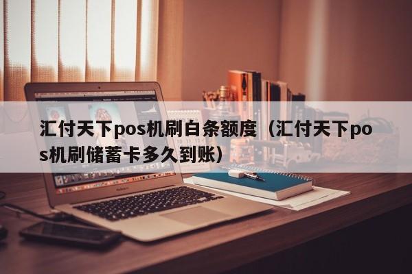 汇付天下pos机刷白条额度（汇付天下pos机刷储蓄卡多久到账）