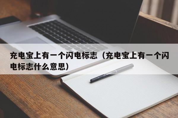 充电宝上有一个闪电标志（充电宝上有一个闪电标志什么意思）