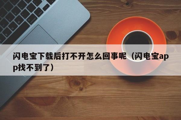 闪电宝下载后打不开怎么回事呢（闪电宝app找不到了）