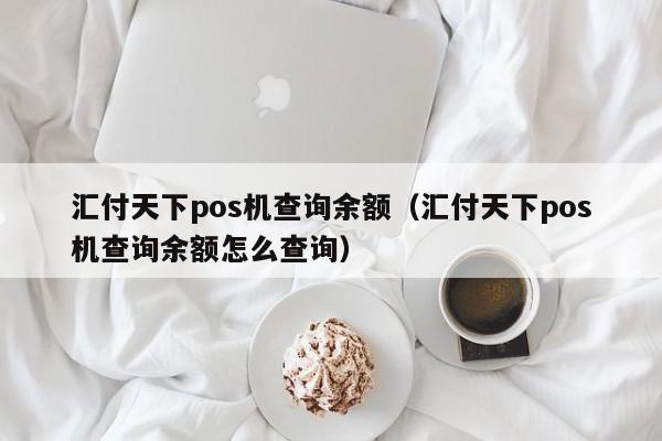 汇付天下pos机查询余额（汇付天下pos机查询余额怎么查询）