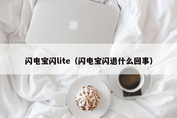 闪电宝闪lite（闪电宝闪退什么回事）