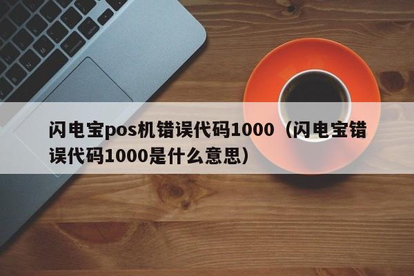 闪电宝pos机错误代码1000（闪电宝错误代码1000是什么意思）