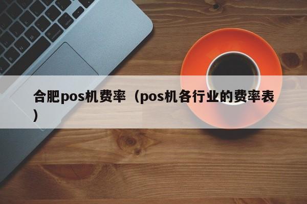 合肥pos机费率（pos机各行业的费率表）