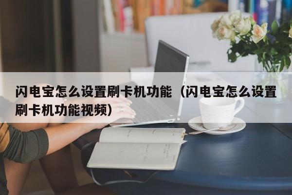 闪电宝怎么设置刷卡机功能（闪电宝怎么设置刷卡机功能视频）