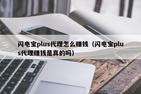 闪电宝plus代理怎么赚钱（闪电宝plus代理赚钱是真的吗）